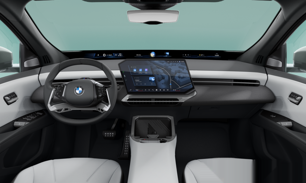 Interior of BMW iX3 50 xDrive (NA5), VIN WBA31HR0X0DA50943