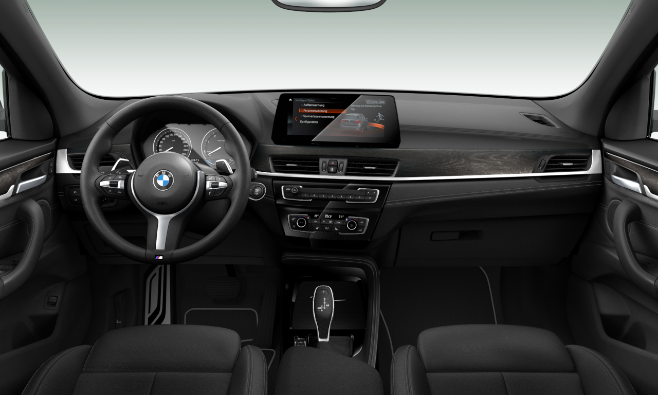 Interior of BMW X1 xDrive18d (F48 (MUE)), VIN WBA32AD0X05S63555
