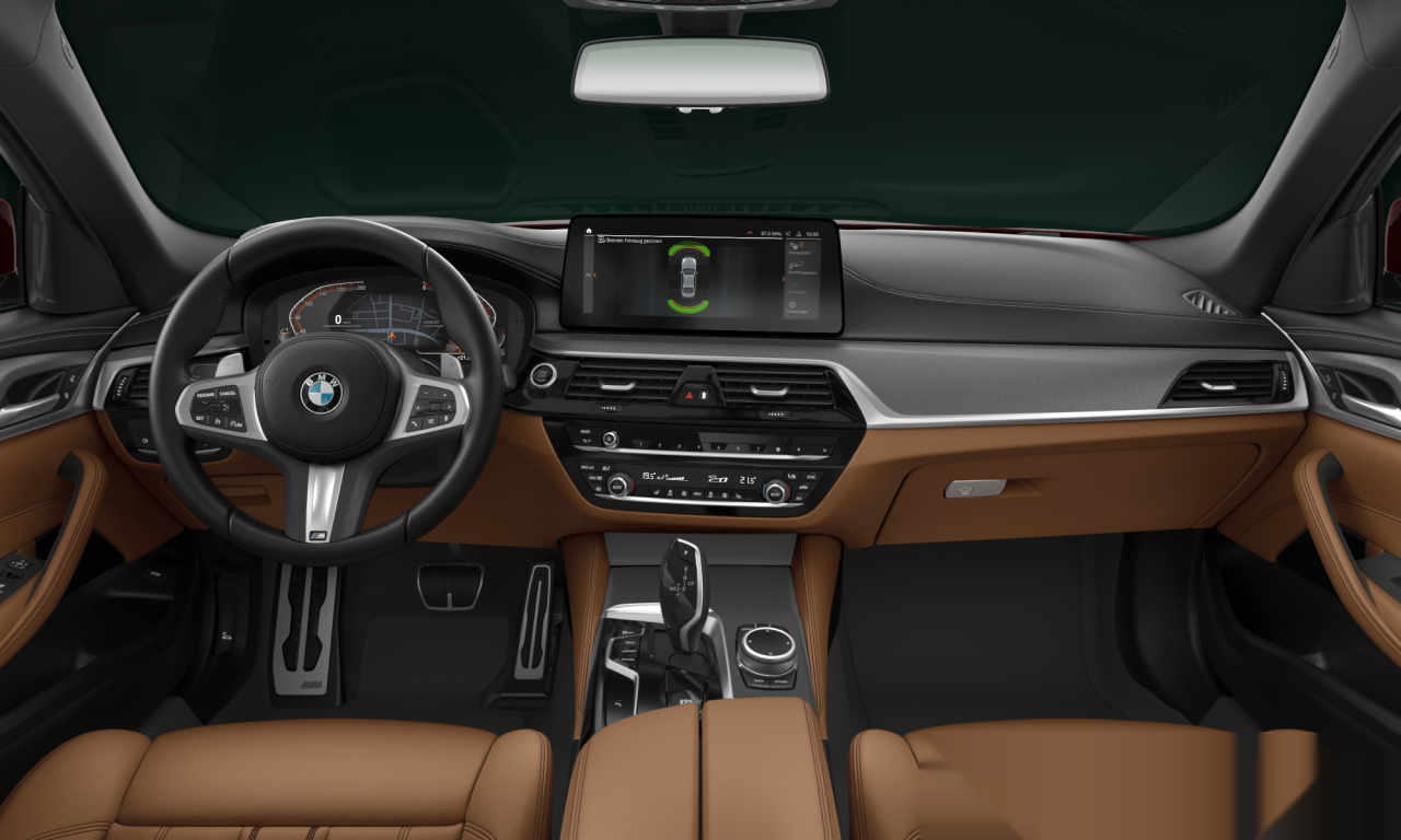 Interior of BMW 520d (G30 (MUE)), VIN WBA32BL030CJ66054