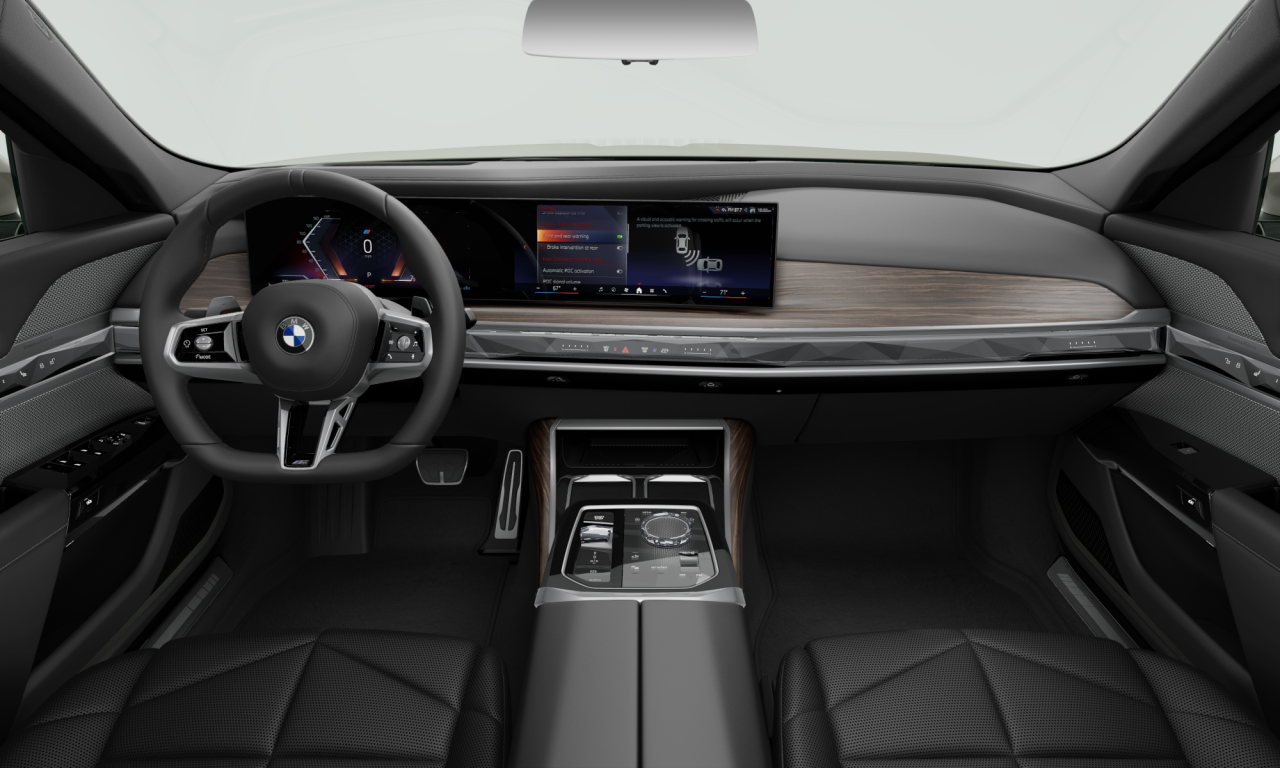 Interior of 2024 BMW 740i xDrive (G70), VIN WBA33EH03RCT03112