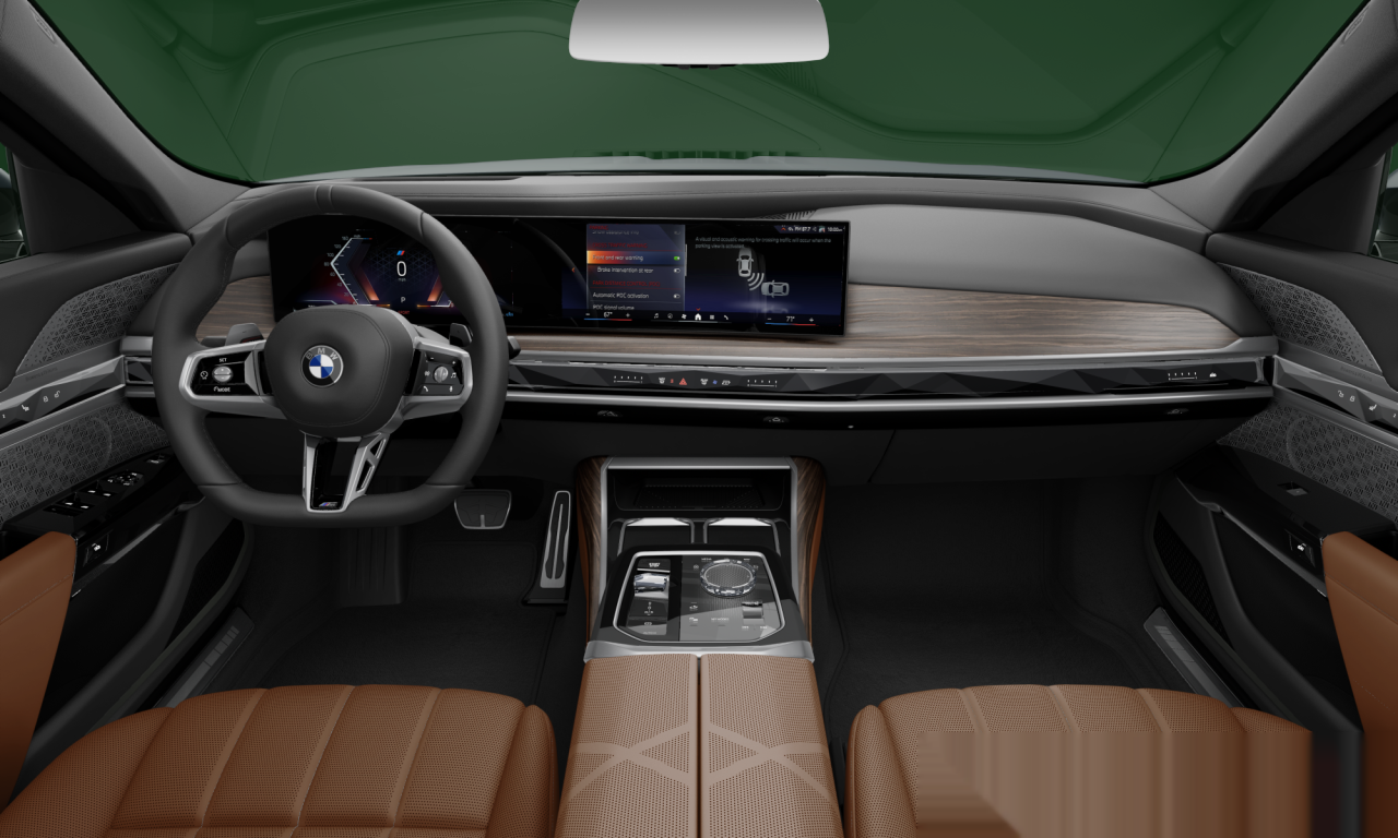 Interior of BMW 760i xDrive (G70), VIN WBA33EJ05TCY16198