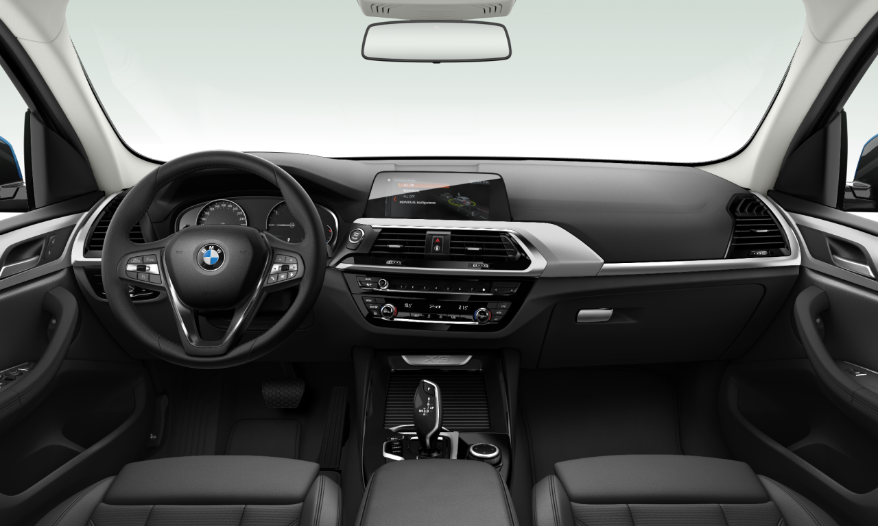 Interior of BMW X3 xDrive20d (G01), VIN WBA35BG060N108719
