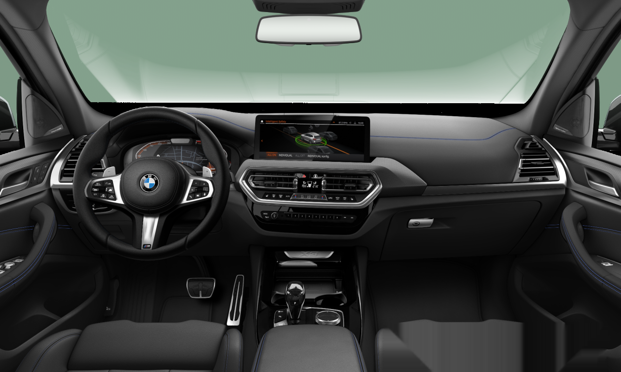 Interior of BMW X3 sDrive20i (G01 (MUE)), VIN WBA38DN06RN291722