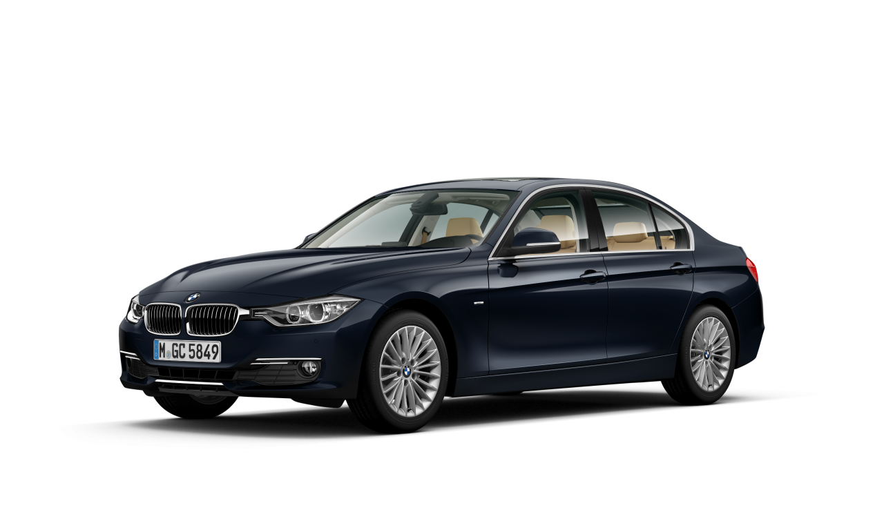 Exterior of BMW 316i (F30), VIN WBA3A1102FJ613588