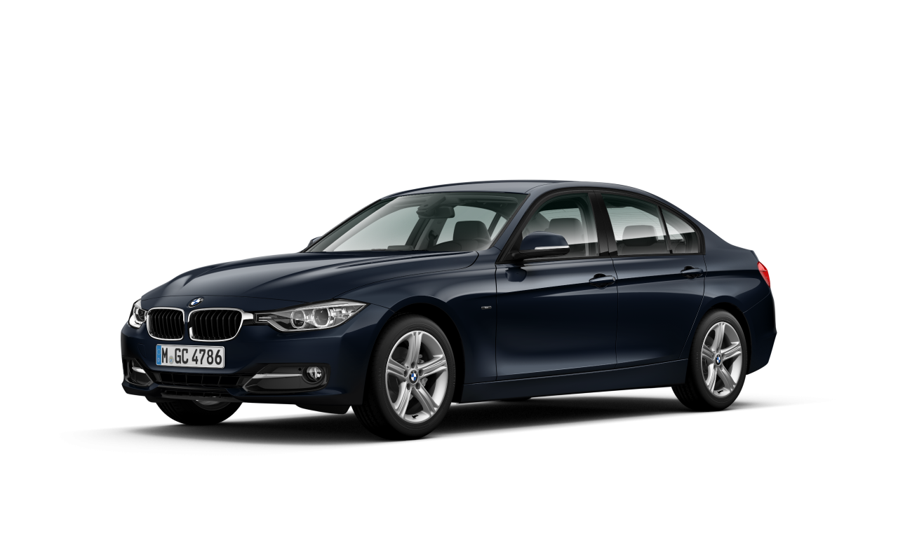 Exterior of BMW 316i (F30), VIN WBA3A12080J720991