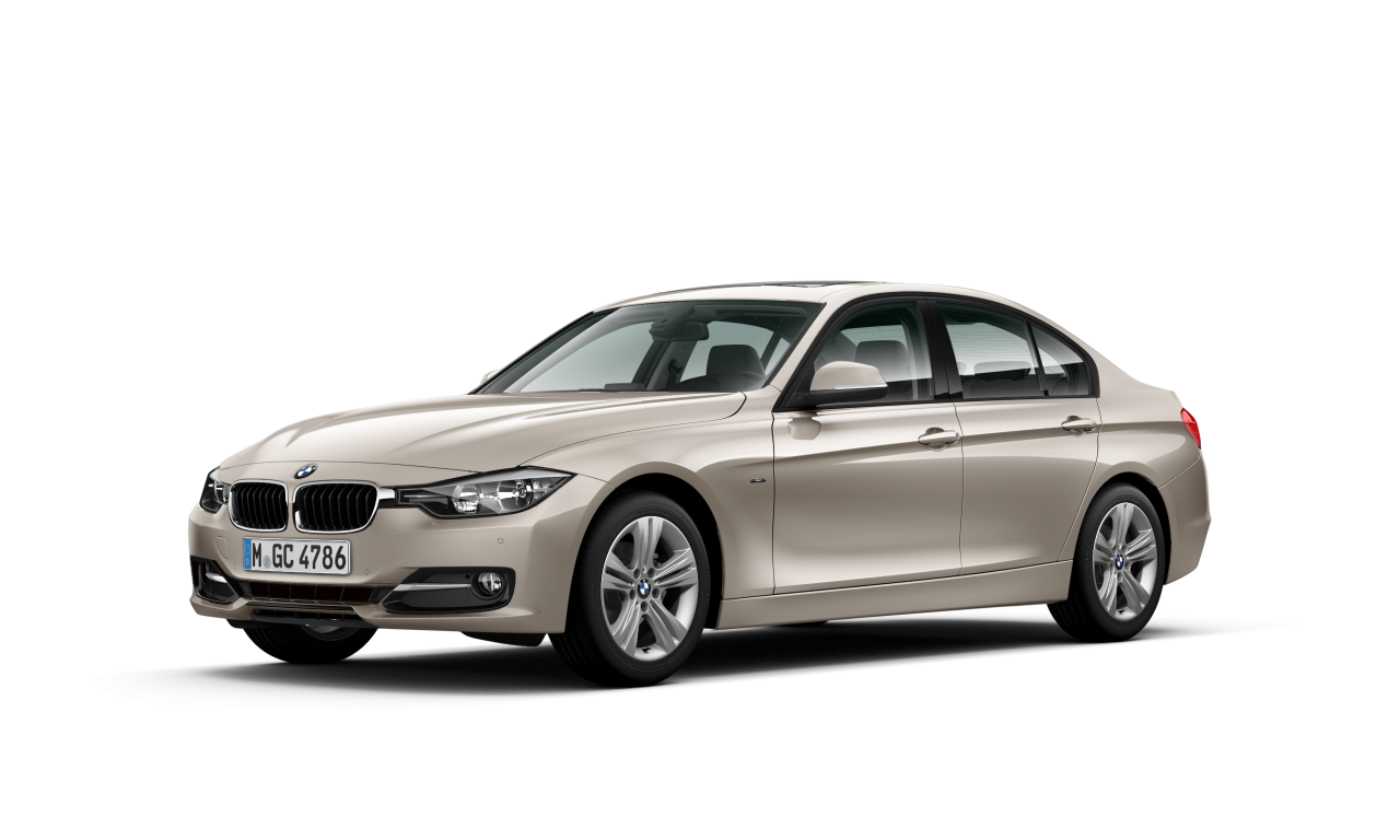 Exterior of BMW 316i (F30), VIN WBA3A16000NS35358