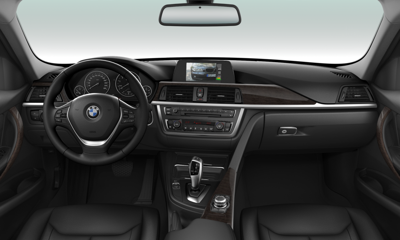 Interior of 2020 BMW 316i (F30), VIN WBA3A16050NS35579