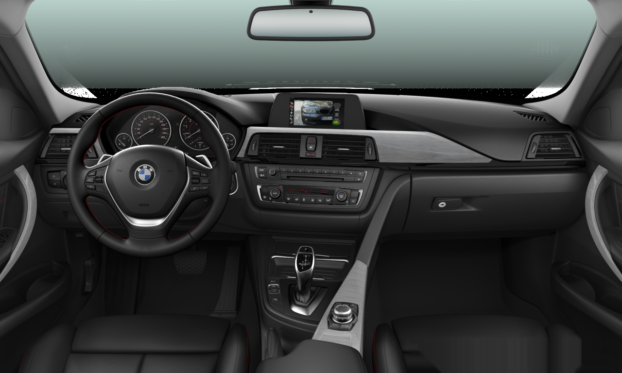 Interior of 2012 BMW 328i (F30), VIN WBA3A52030F253960