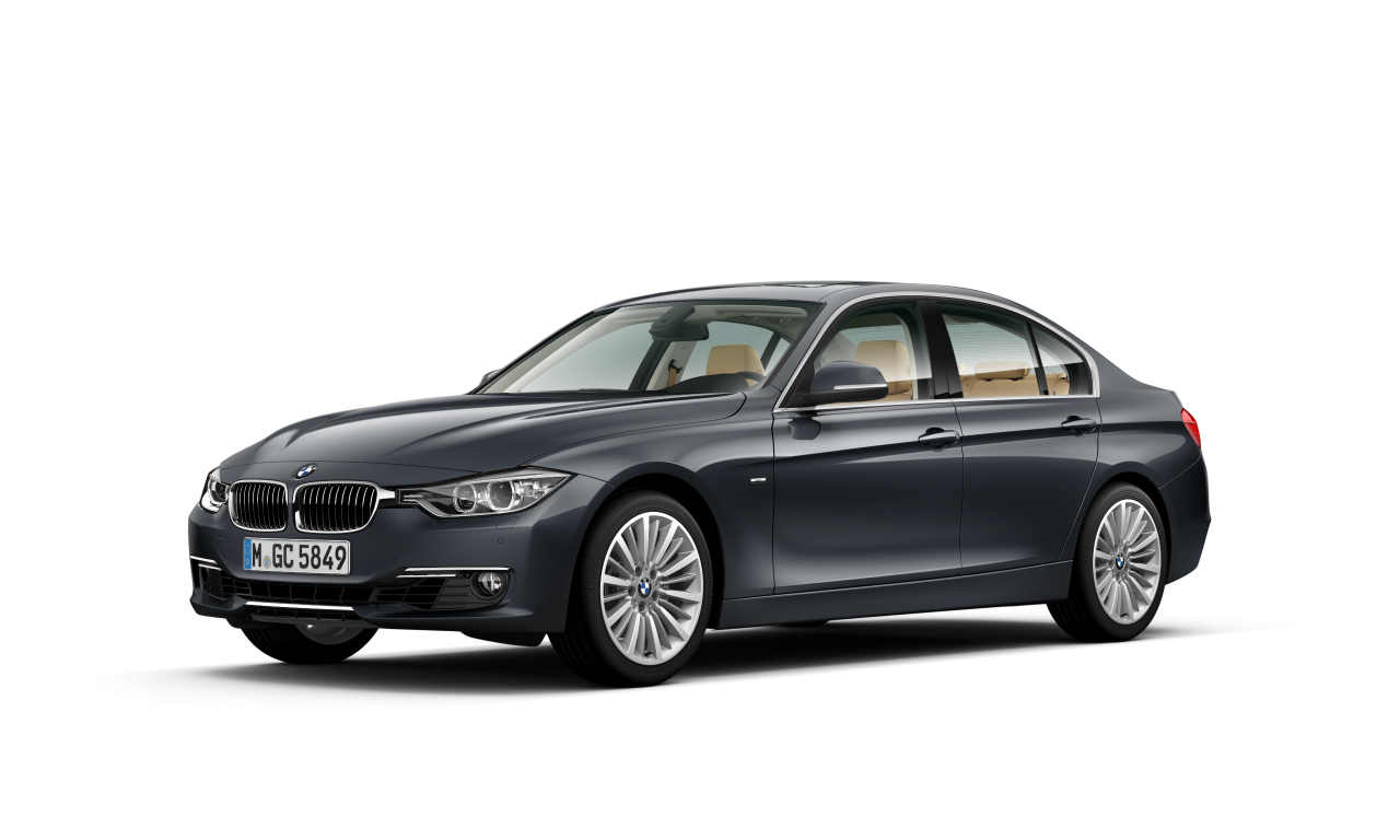 Exterior of BMW 328i (F30), VIN WBA3A56040NP02546