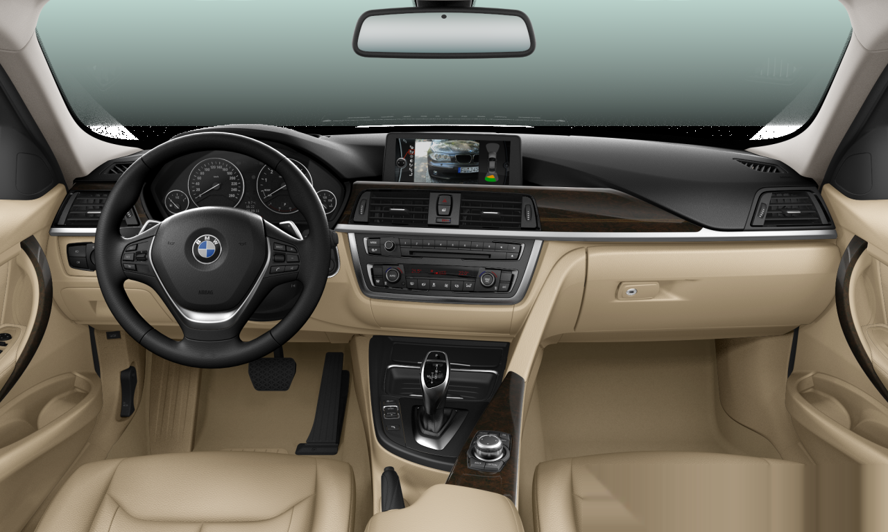 Interior of BMW 328i (F30), VIN WBA3A56040NP02546