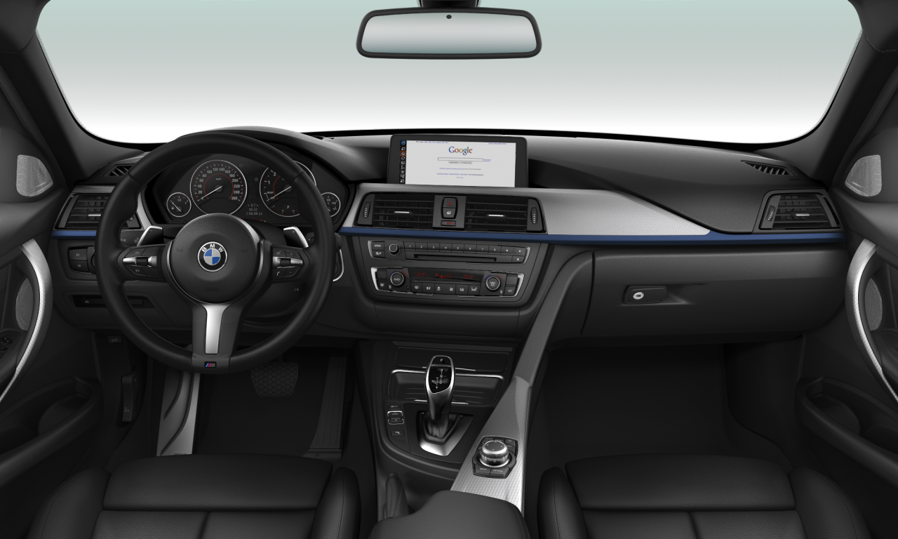 Interior of 2020 BMW 335i (F30), VIN WBA3A960X0NP04082