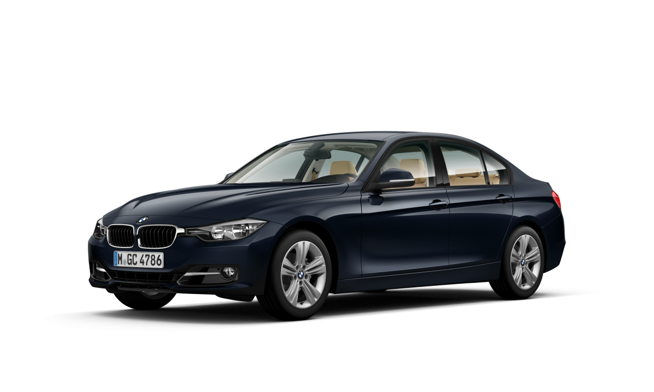 Exterior of 2015 BMW 320i (F30), VIN WBA3B11000F473659