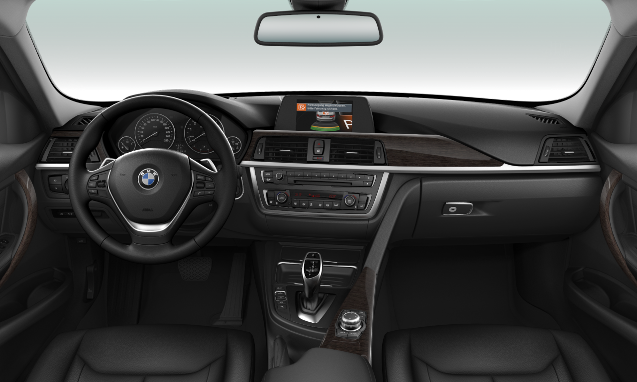Interior of 2020 BMW 320i (F30), VIN WBA3B16020NS55723