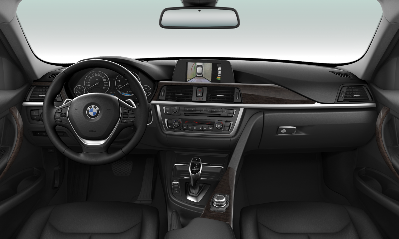 Interior of 2020 BMW 320i (F30), VIN WBA3B16050NT57095