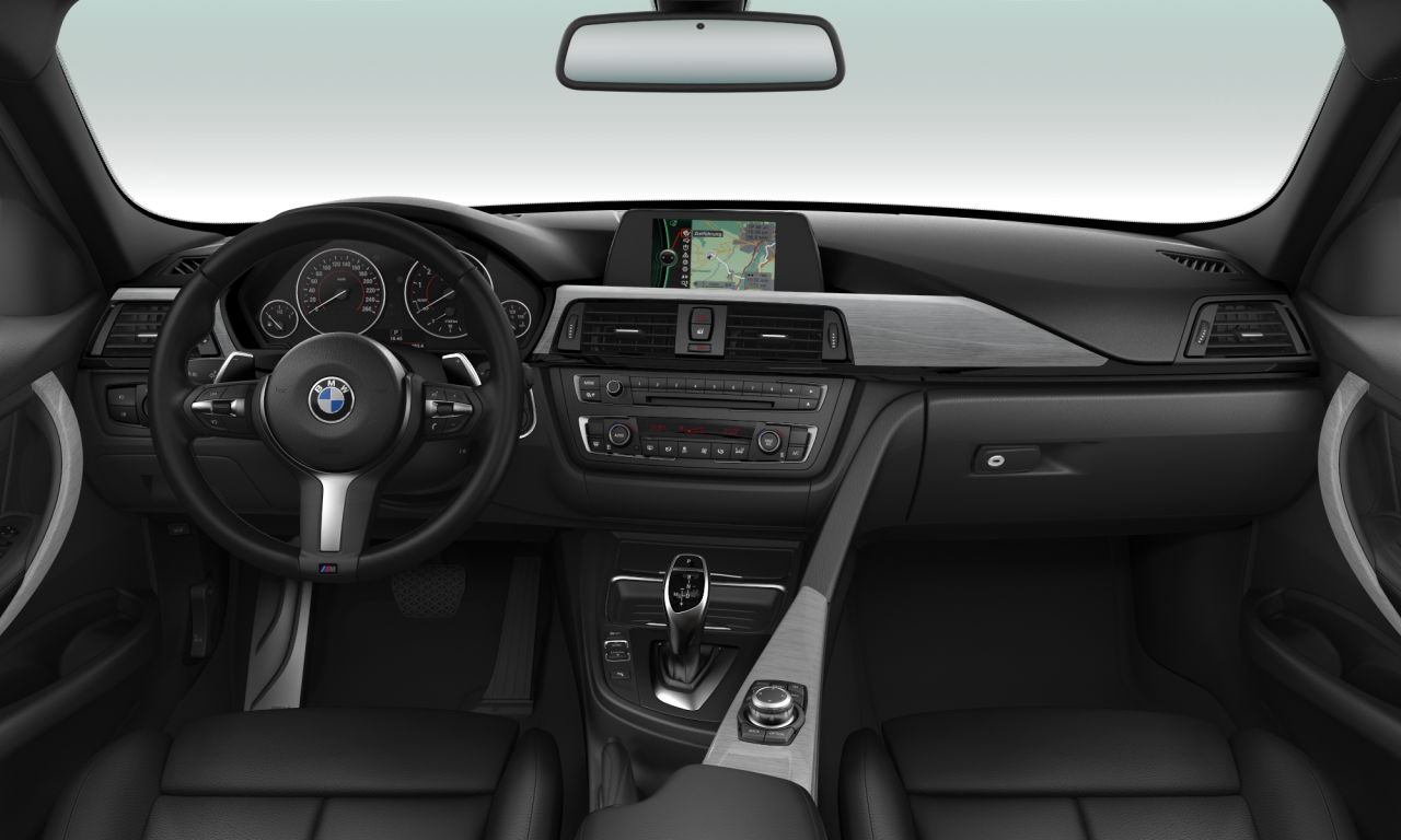 Interior of 2020 BMW 320i (F30), VIN WBA3B16070NP52881