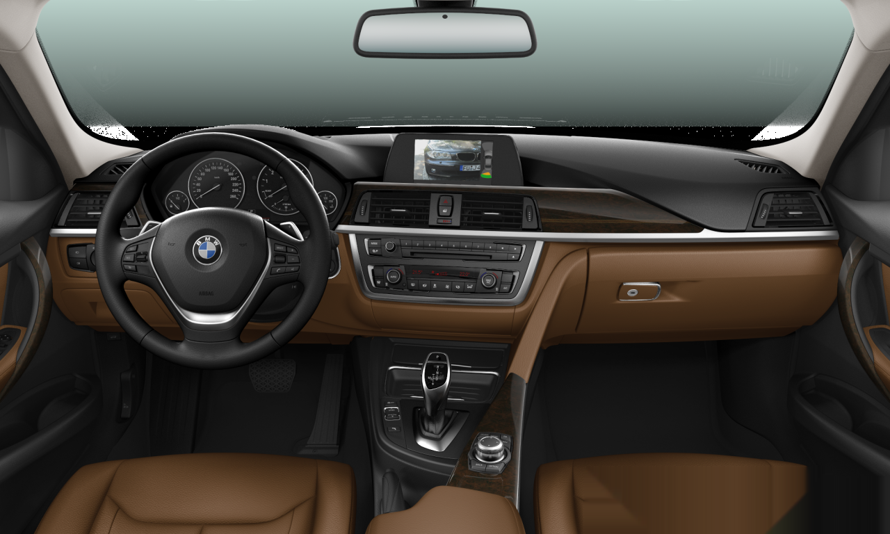 Interior of BMW 320i (F30), VIN WBA3B16080NP56714