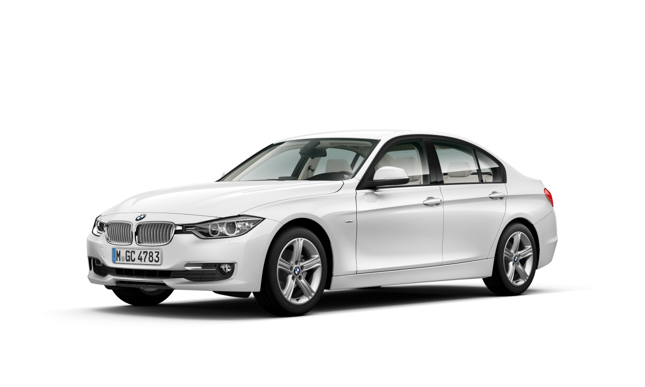 Exterior of 2013 BMW 320d (F30), VIN WBA3D31050J306572