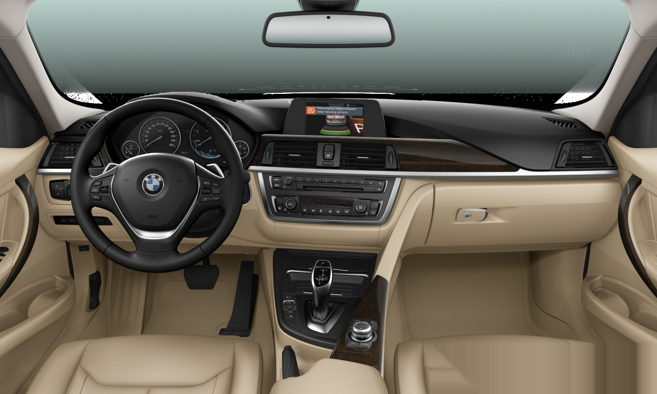Interior of 2020 BMW 320d (F30), VIN WBA3D36040NS47922