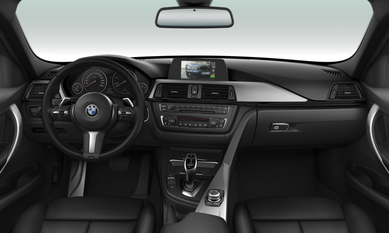 Interior of 2020 BMW 320d (F30), VIN WBA3D36050NS41045
