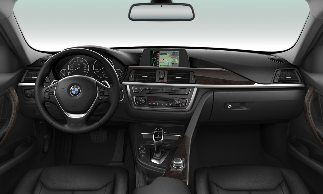Interior of 2020 BMW 320d (F30), VIN WBA3D36080NP68836