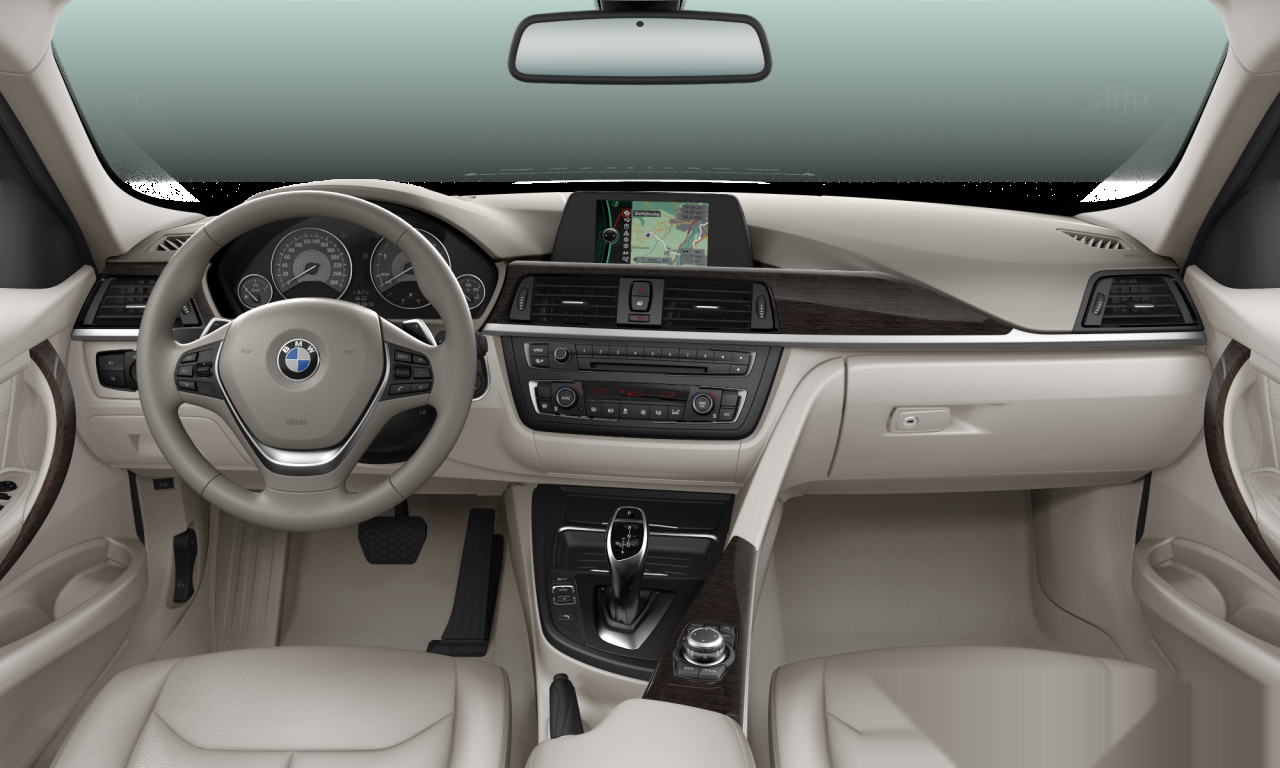 Interior of 2020 BMW 320d (F30), VIN WBA3D36080NP69940