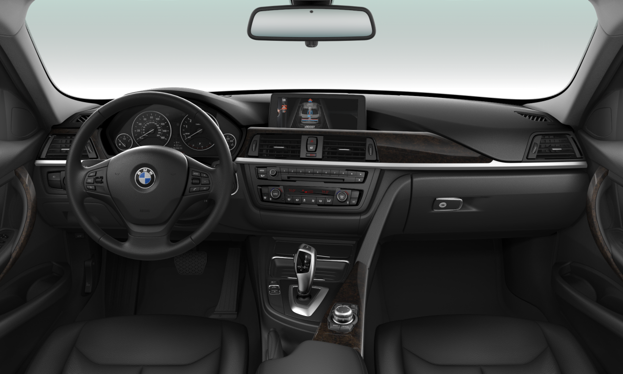 Interior of 2013 BMW ActiveHybrid 3 (F30), VIN WBA3F9C51DF484249