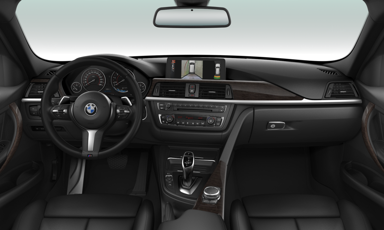 Interior of BMW 328i (F31), VIN WBA3G52090F999988