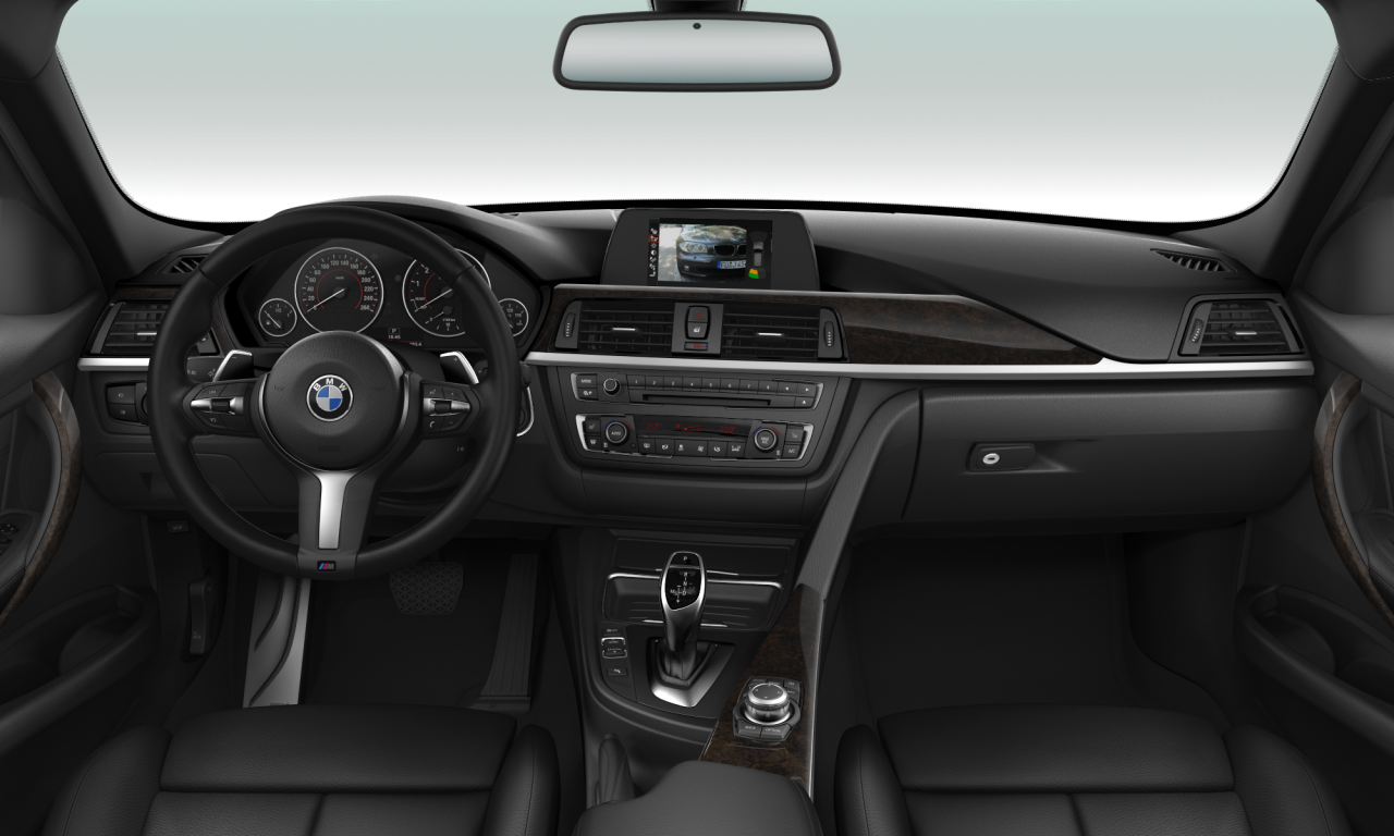 Interior of 2012 BMW 320i (F31), VIN WBA3G72070F185298