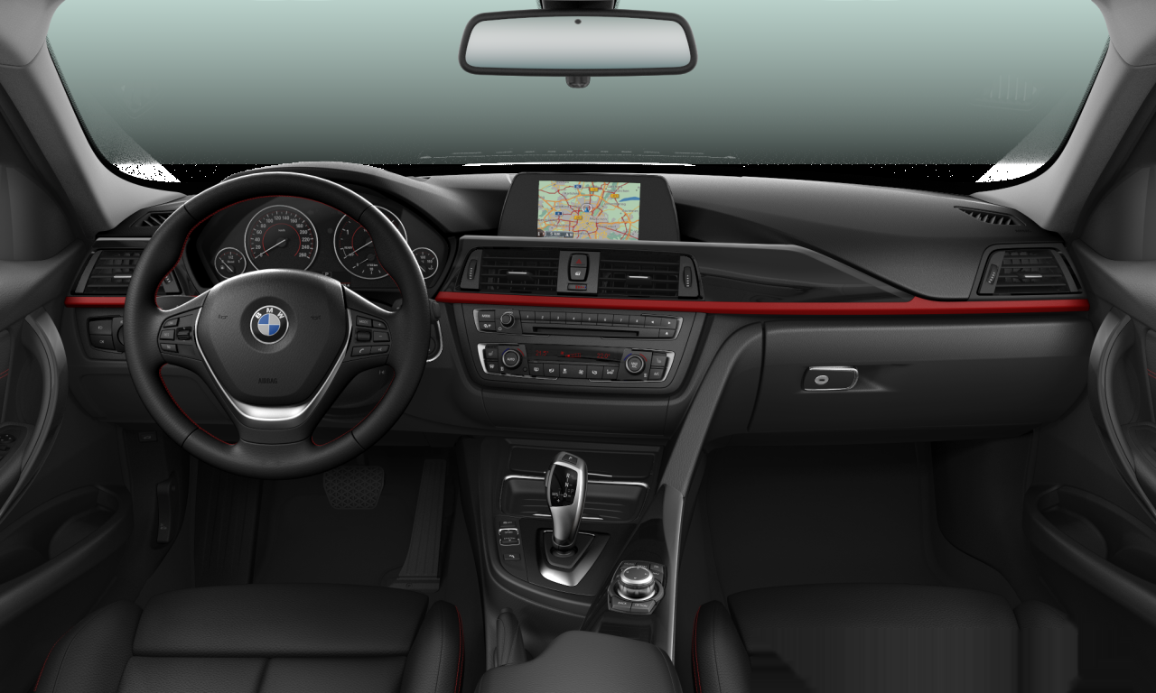 Interior of BMW 318d (F31), VIN WBA3K110X0K461638