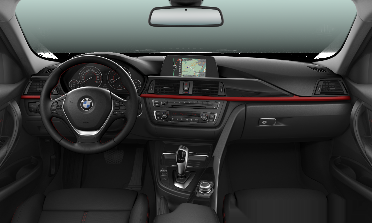 Interior of 2013 BMW 320d (F31), VIN WBA3K31090F669952