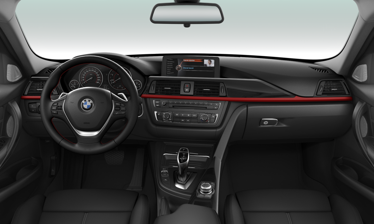 Interior of 2013 BMW 320d (F31), VIN WBA3K310X0F666672