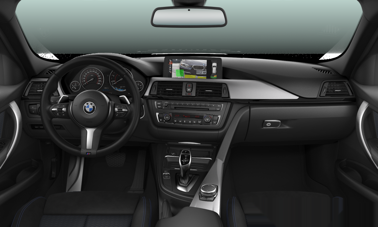 Interior of 2014 BMW 320d (F31), VIN WBA3K32000K402057