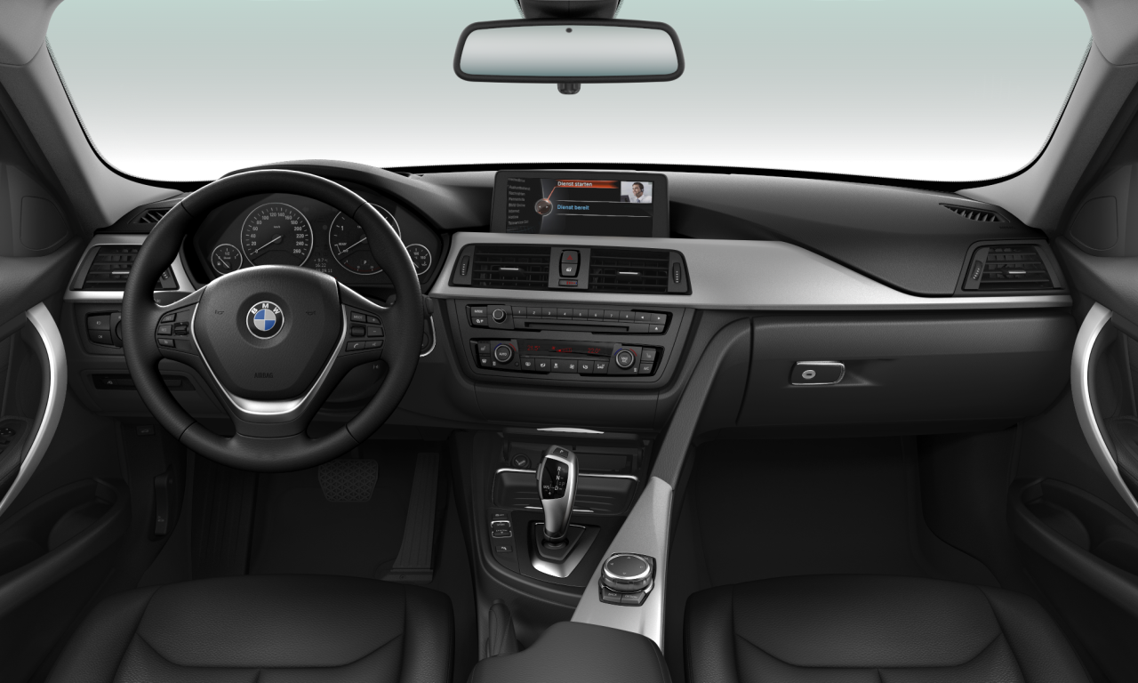 Interior of 2013 BMW 320d xDrive (F31), VIN WBA3K51040K170706