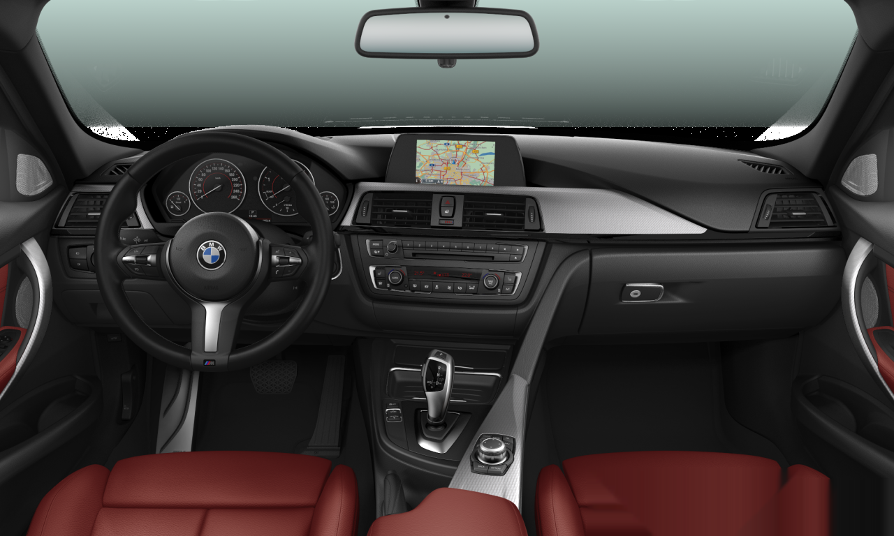 Interior of 2015 BMW 320d xDrive (F31), VIN WBA3K52040K415227