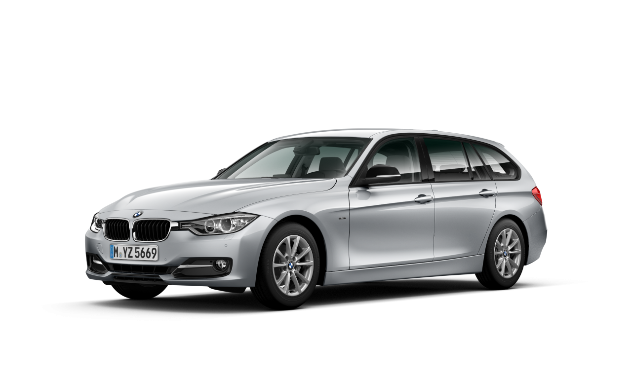 Exterior of 2014 BMW 320d EfficientDynamics Edition (F31), VIN WBA3L11090K258463