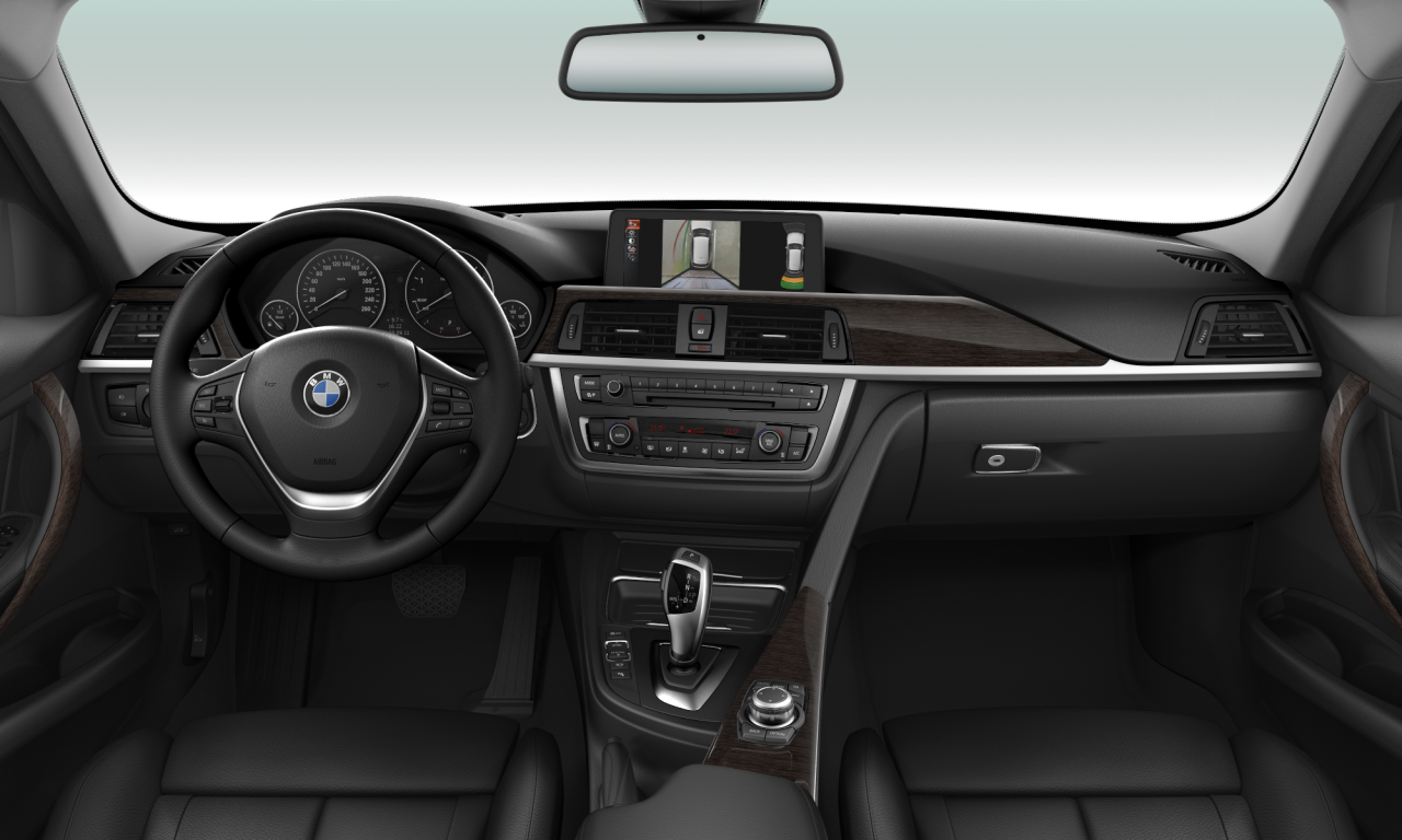 Interior of BMW 330d xDrive (F31), VIN WBA3L31050F993137