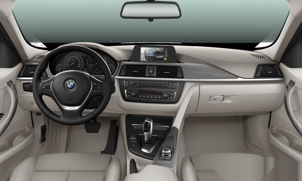 Interior of BMW 330d (F31), VIN WBA3L51030F809437