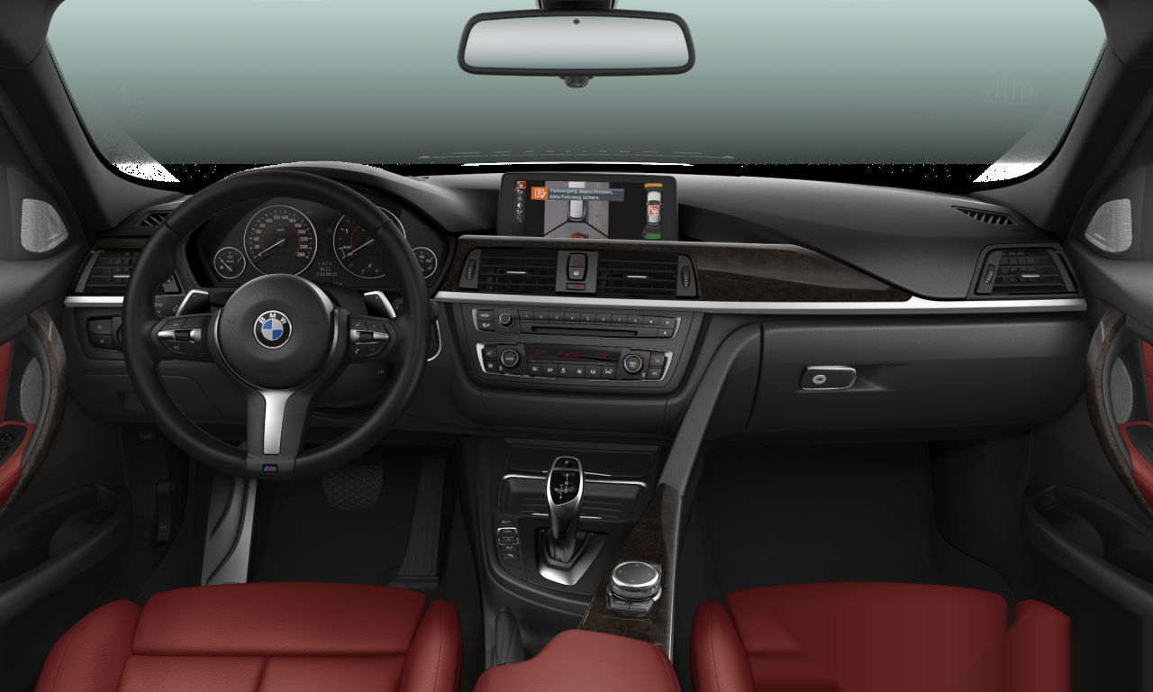 Interior of 2013 BMW 330d (F31), VIN WBA3L52000KE95853