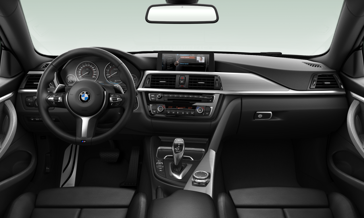 Interior of BMW 420i (F32), VIN WBA3N12080K532129
