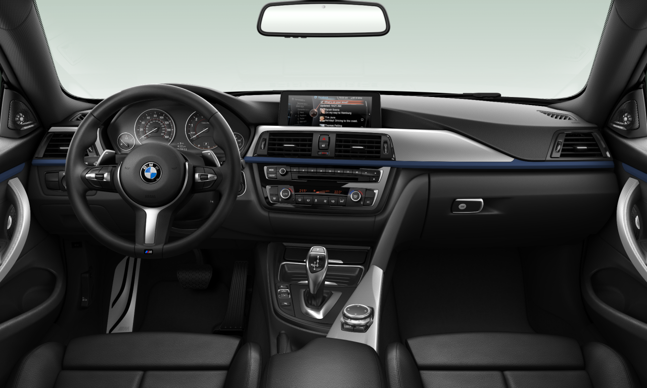 Interior of 2014 BMW 428i xDrive (F32), VIN WBA3N5C53EF716606