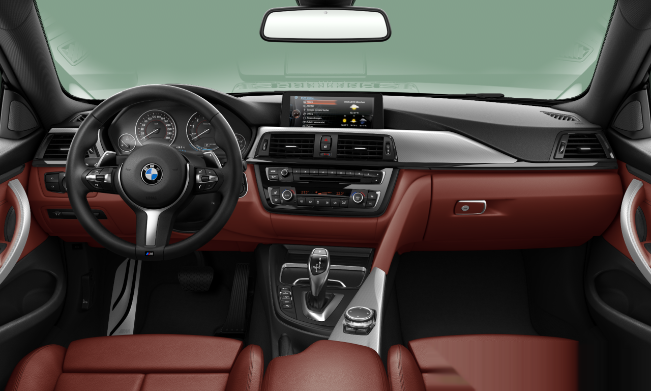 Interior of BMW 428i (F32), VIN WBA3N7106GF786123