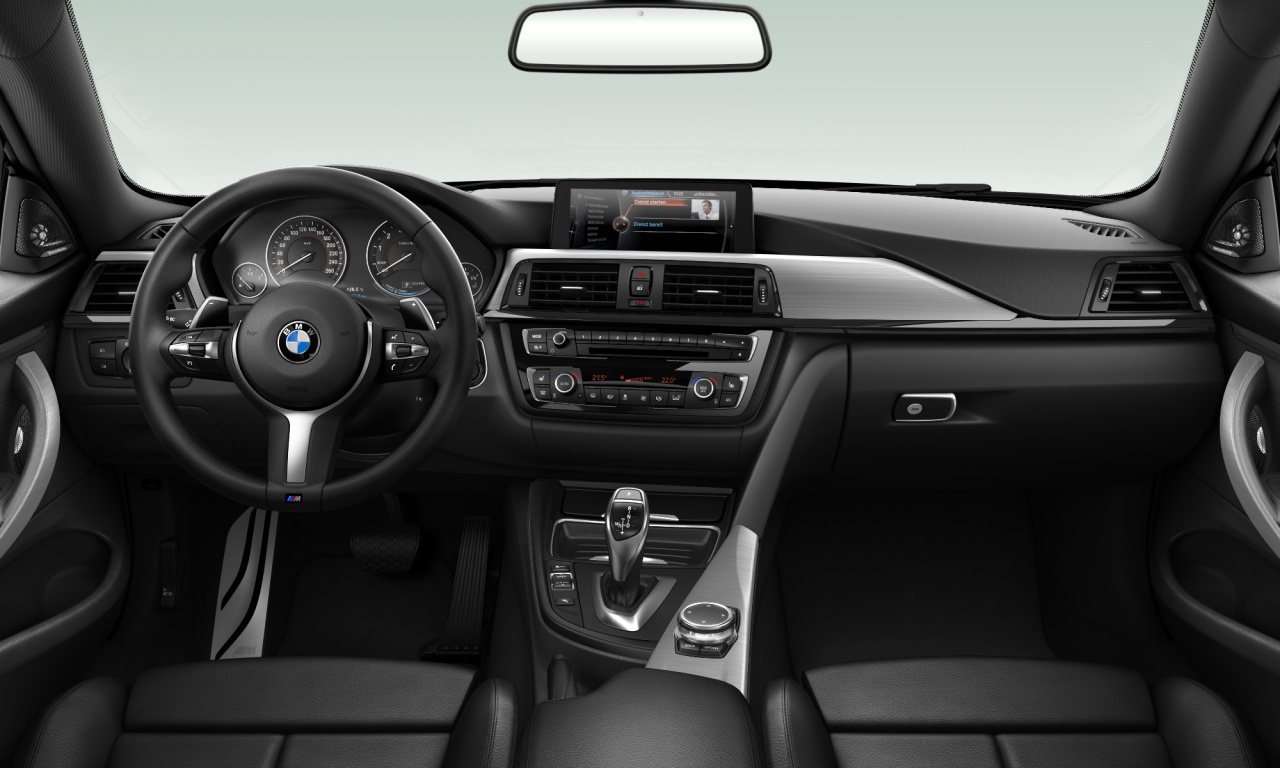 Interior of BMW 435i (F32), VIN WBA3R110X0K318037