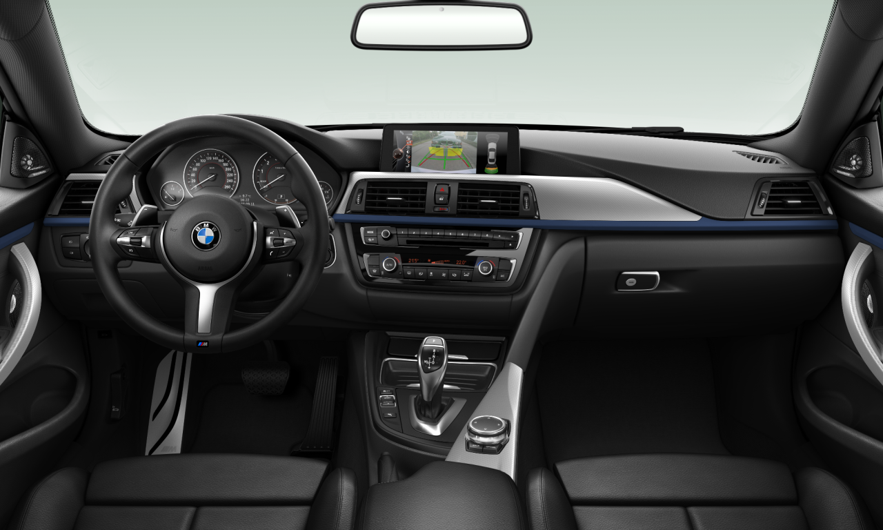 Interior of 2020 BMW 435i (F32), VIN WBA3R12030F728542