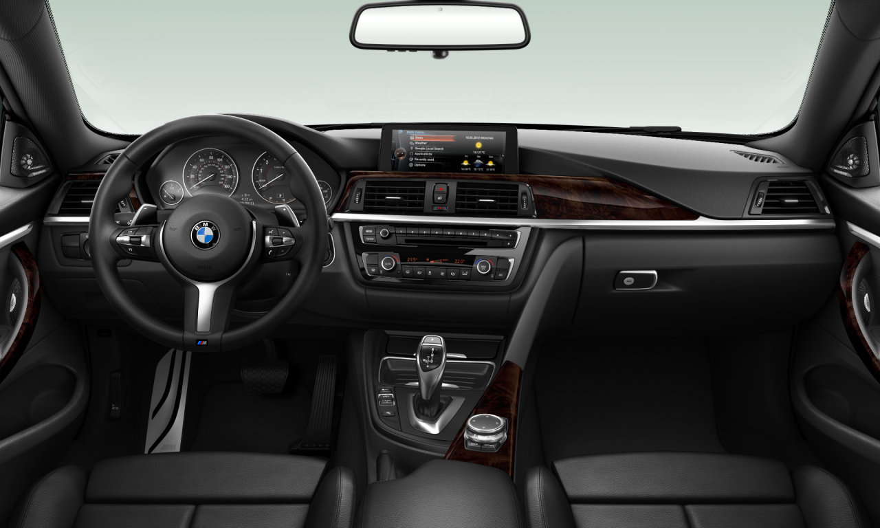 Interior of BMW 435i (F32), VIN WBA3R1C53EK192636