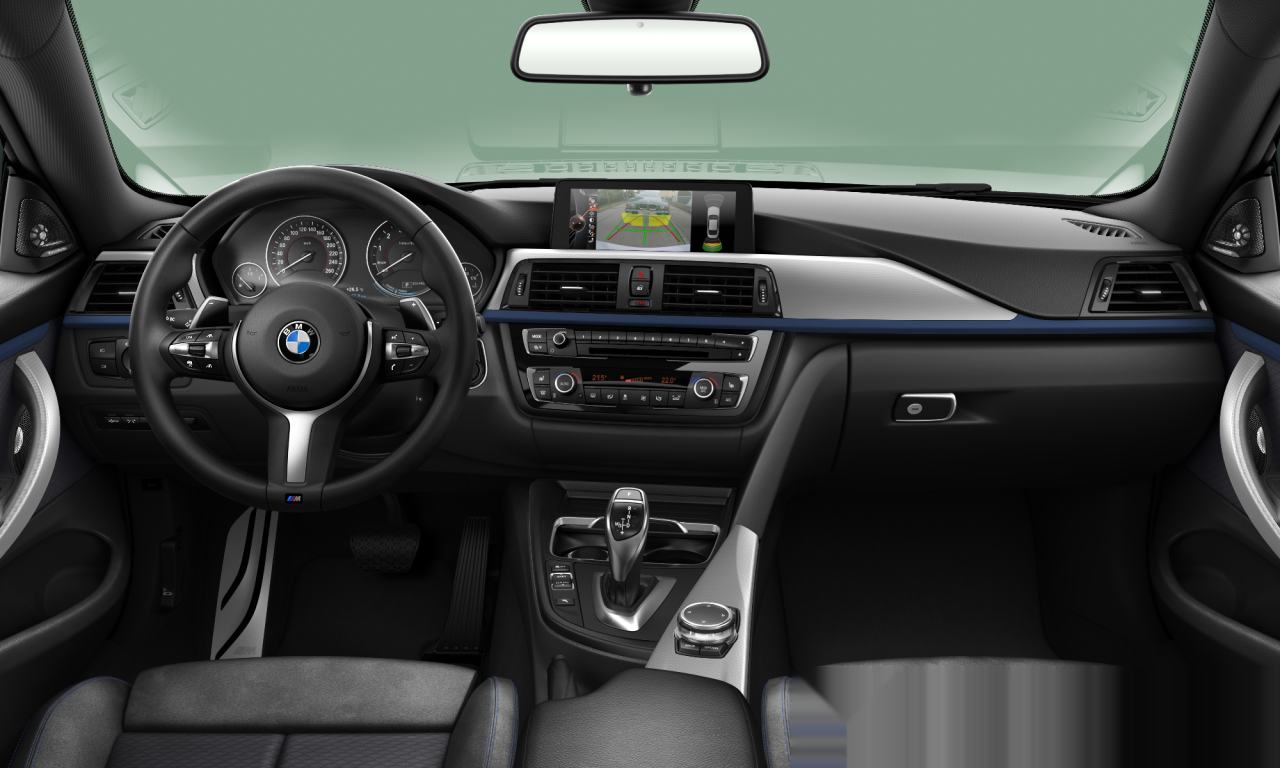 Interior of 2016 BMW 435i xDrive (F32), VIN WBA3R51060K572108