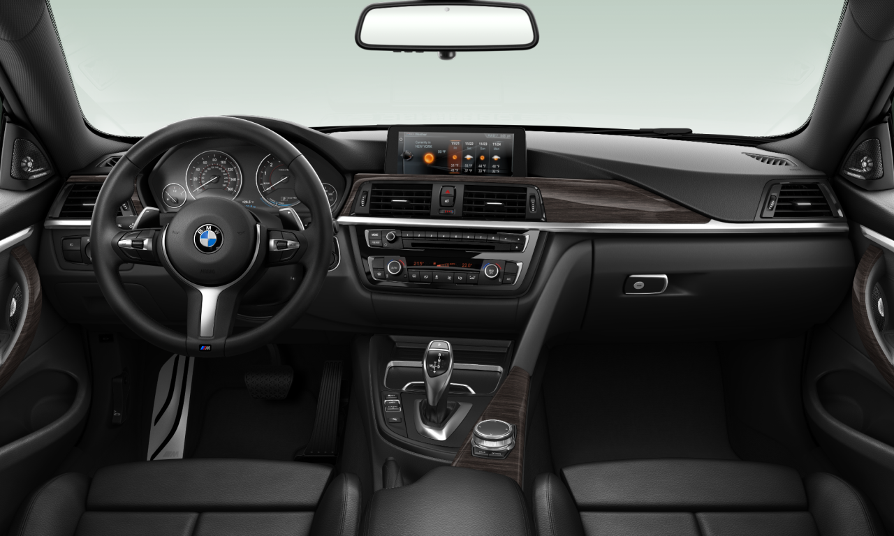 Interior of BMW 435i xDrive (F32), VIN WBA3R5C50FK372570