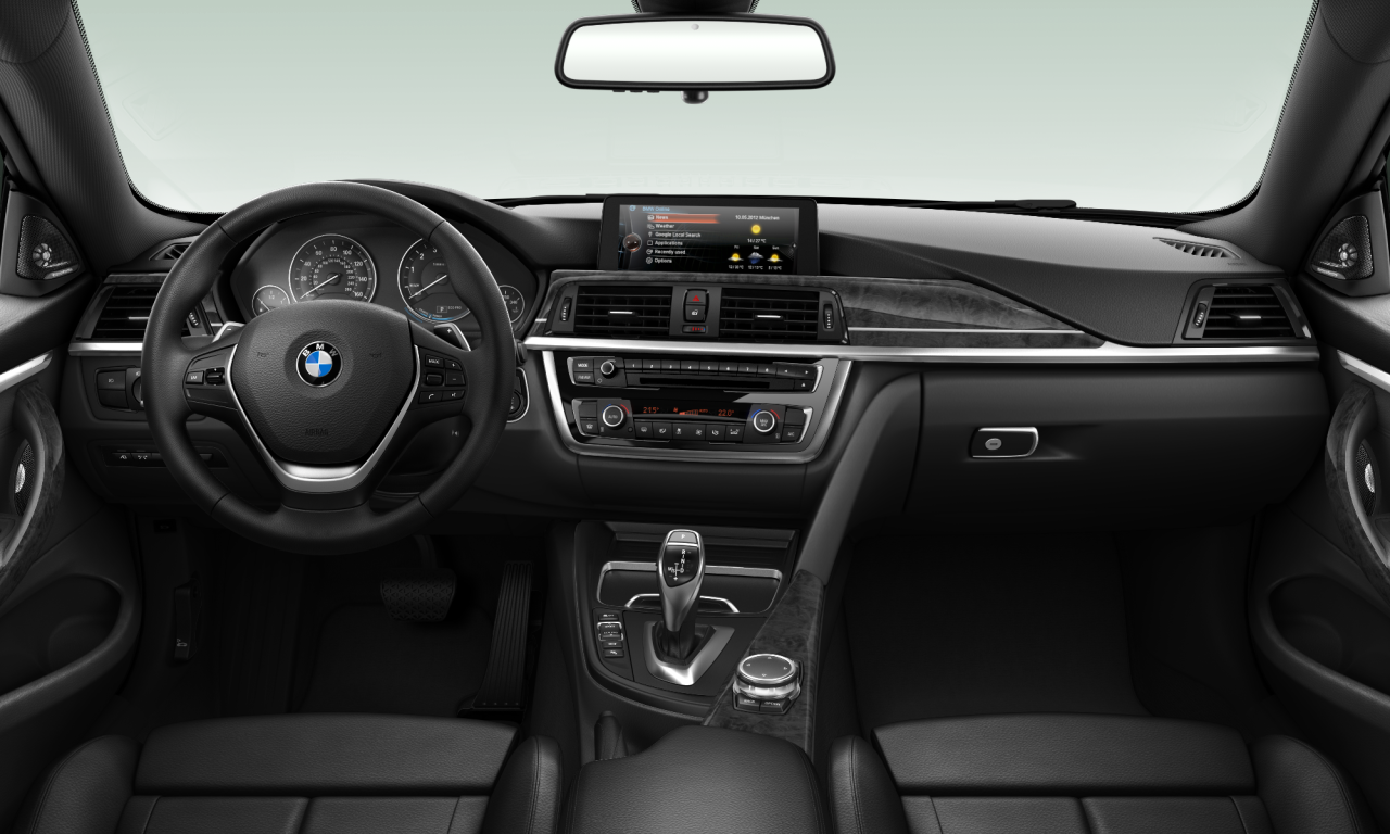 Interior of 2015 BMW 435i xDrive (F32), VIN WBA3R5C51GK373566