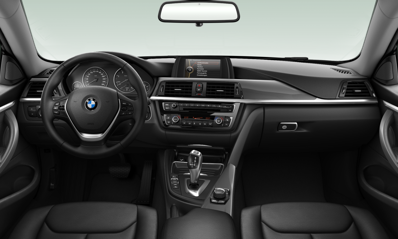 Interior of 2014 BMW 430d xDrive (F32), VIN WBA3S31020F730509
