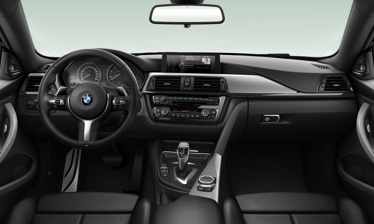 Interior of 2014 BMW 435d xDrive (F32), VIN WBA3S91050K313993