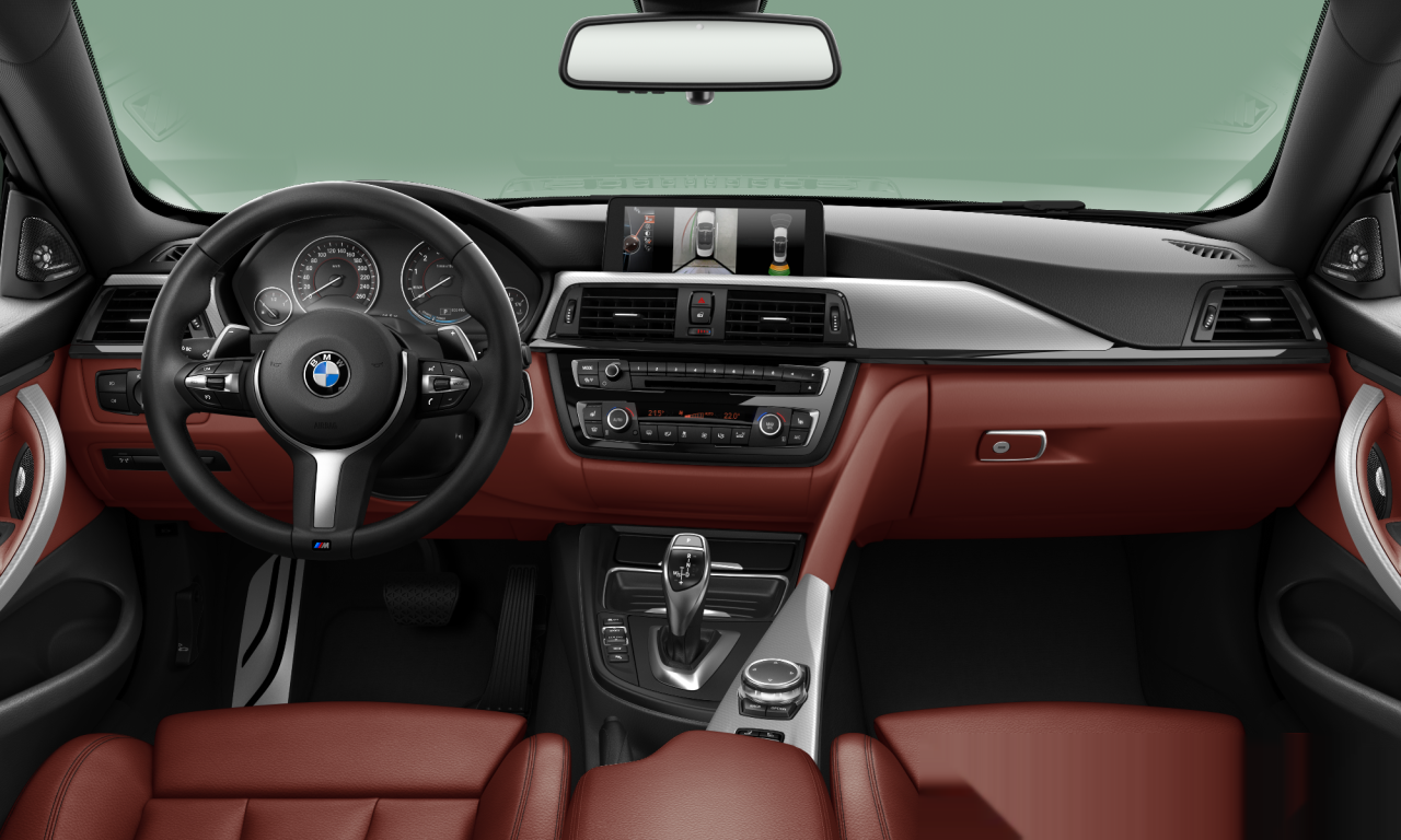 Interior of 2014 BMW 435i xDrive (F33), VIN WBA3T7C54FPW79627